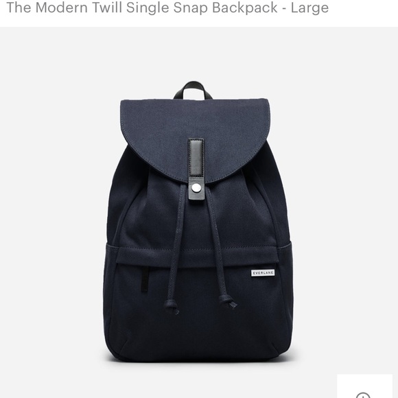 Everlane Handbags - Everlane modern twill backpack